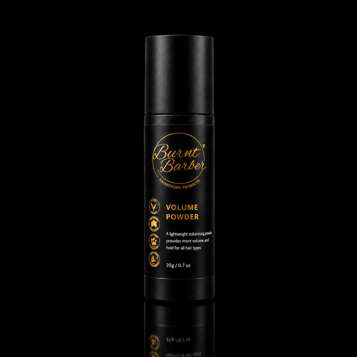 Burnt Barber Texture Powder — Instant Volume, Matte Finish